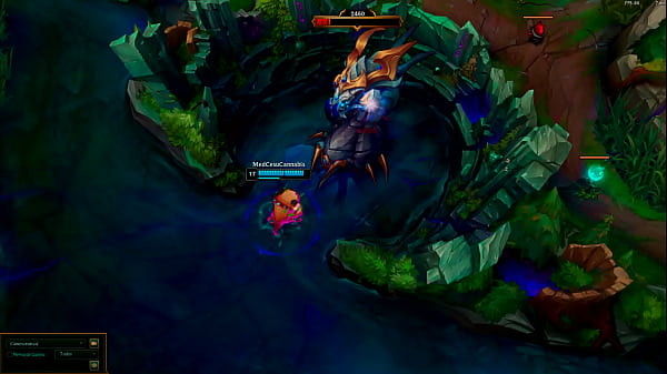 Kog'maw fudido levando tudo com baron