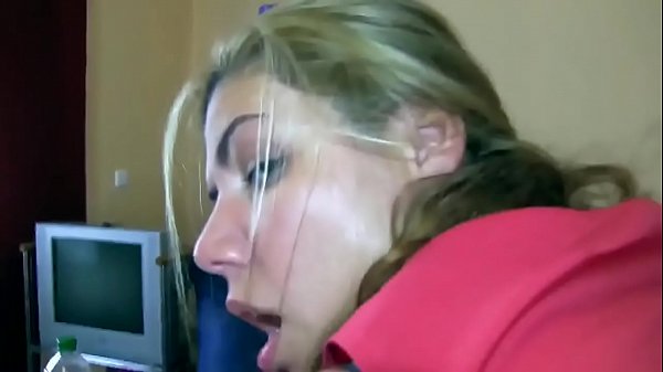 blonde gets dogged in someone else's home