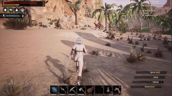 Hot Sexy Conan Exiles Nudity Ass Tits Episode 8 Barbarian Albino Ass