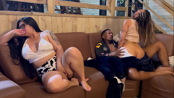 My Best Friend and her BBC Husband fuck under the covers, we end up doing a delicious Interracial threesome with cum in the mouth! Antonella Jones