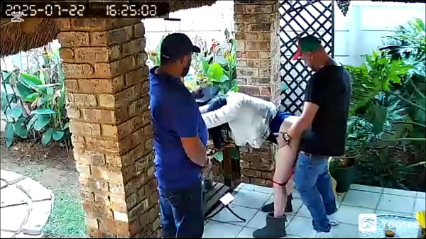 Cheating slut wife caught fucking on cctv