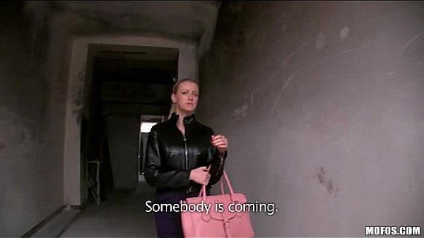 Blonde girl with big-tits is picked up & paid for anonymous sex