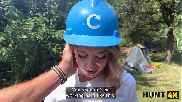 HUNT4K. Hunter seduced a hot girl. Hot sex with Fanta Sie & George Uhl 