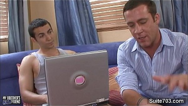 Lustful gay gets fucked and jizzed