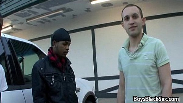 Blacks On Boys - Interracial Hardcore Gay Fuck Video 22