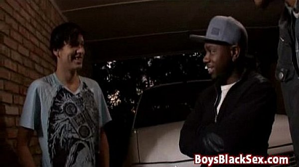 Blacks On Boys - Interracial Gay Hardcore Bareback Fuck Video 06