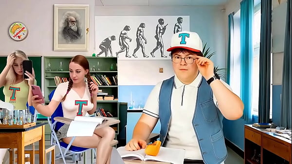 TORCELINI. School. Biology lesson 7. Nude Teacher Wixter. FULL VIDEO