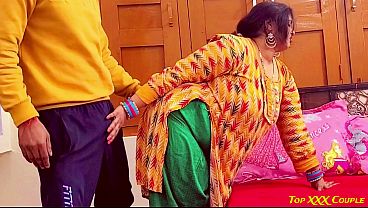 Step-brother trying for anal fuck but step-sister was not interested.