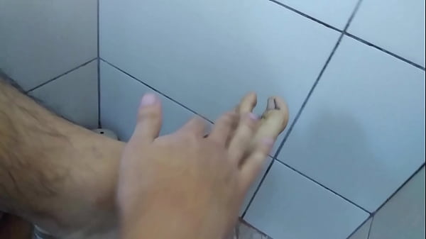 Relaxing my sweaty soles 