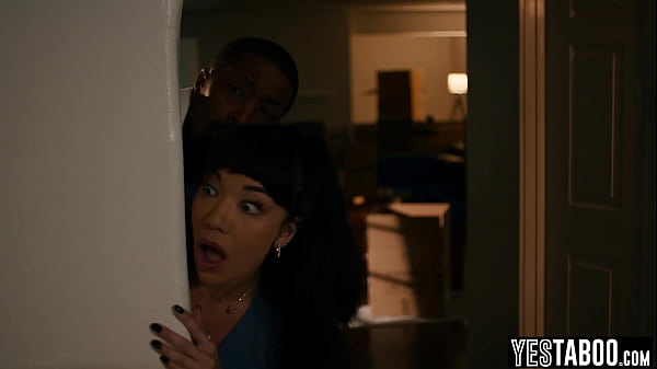 Huge tits Latina MILF wife gets hairy pussy pounded with husbands massive BBC  