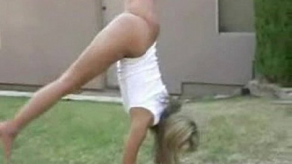 Hot Amateur Blonde Teen Playing Around