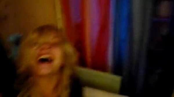 Young couple homemade scenes with blonde masturbating