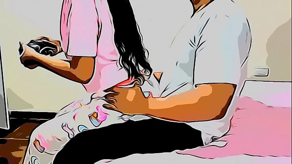 Mi Sobrina en ley Quiere que la Ense&ntilde;e a Jugar Juegos de V&iacute;deo y Yo la Ense&ntilde;o Sentada en mis Piernas - Ese d&iacute;a Me Aproveche de mi Sobrina en ley Versi&oacute;n Cartoon 