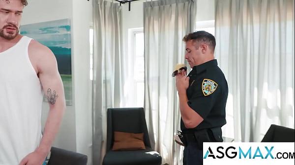 "I'm Going To Need To Conduct A Search" - Horny Cop Rails Ginger Jock