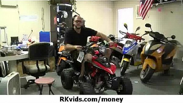 Desperate teen naked in public and fucks to pay rent 29