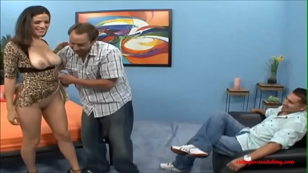 SwingersWatching.com wife with big tits fucking white guys with big dick front