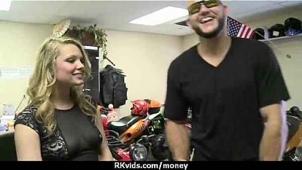 Amateur hottie takes cash for public sex 11