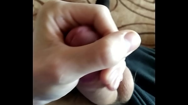 Handsome gay jerking off a big dick at 18 years old