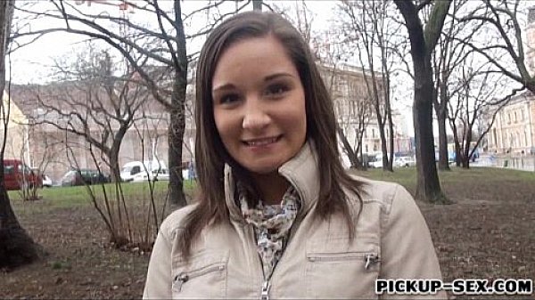 Barmaid Myrna Joy flashes her big tits and fucked for money  