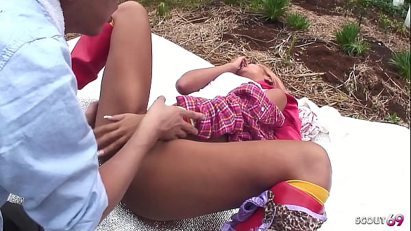 Freaky tanned Japanese Small Tits Teen seduce to Risky Outdoor Creampie Sex by Stranger in Uncensored JAV Porn