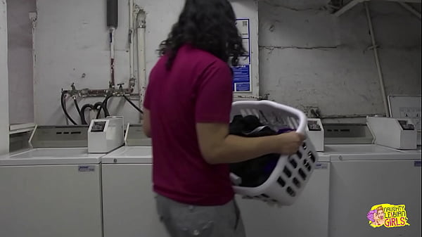 Emo chick strikes up a conversation with her attractive neighborhood girl at the laundromat.