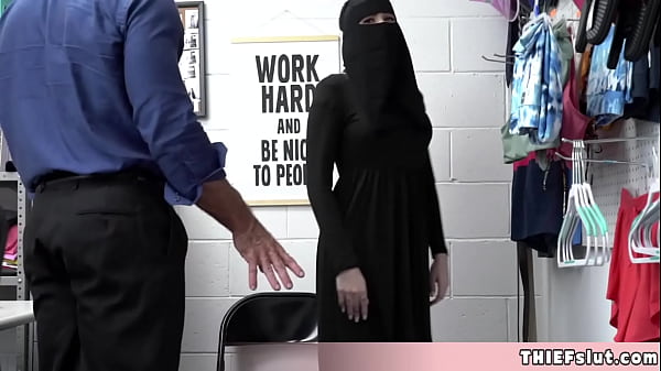 She stole a big vibrator at the sex shop Its time to pay