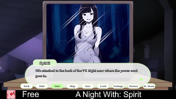 A Night With: Spirit  (Free Steam Game) Visual Novel, Role Playing, Simulation 