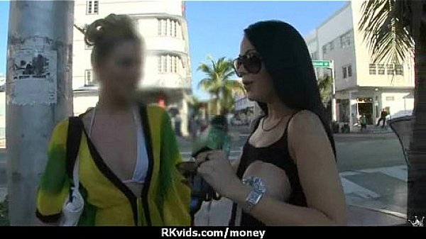 Amateur hottie takes cash for public sex 8