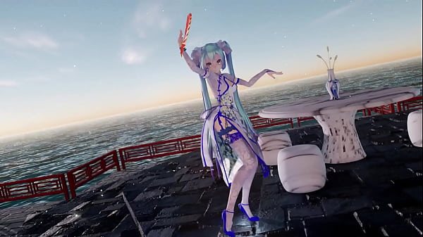 「MMD」&rarr; 寄明月-Send to The Bright Moon ( Miku ) - 4KUHD -