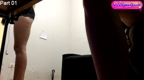 Hidden Camera - Computer technician records his client dancing while repairing the computer -PART 01 -Sol Megan Fire