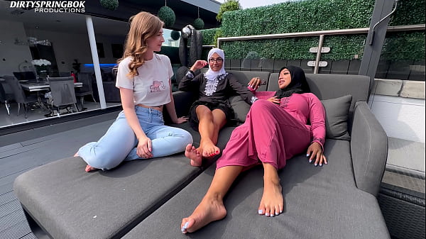 Two horny Muslims corrupt innocent white girl