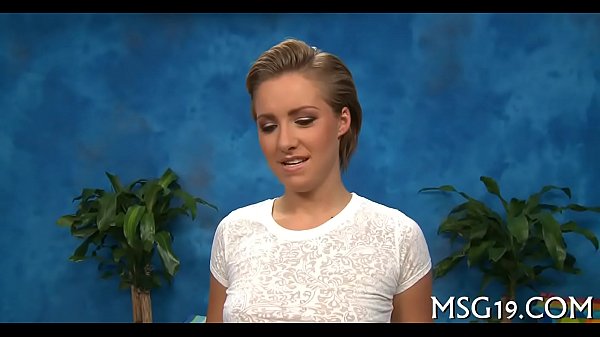 Hottie gangbanged in a massage room