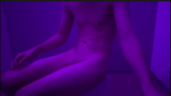 Twink streams and strokes massive cock