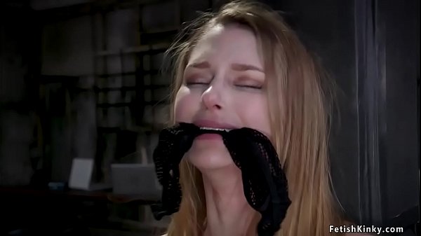 Blonde hottie is tricked and fucked by tattooed lesbian hacker then her stepbrother agent tied and fucked them both