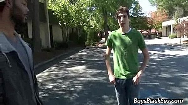 Blacks On Boys - Interracial Hardcore Gay Porn Movie 03