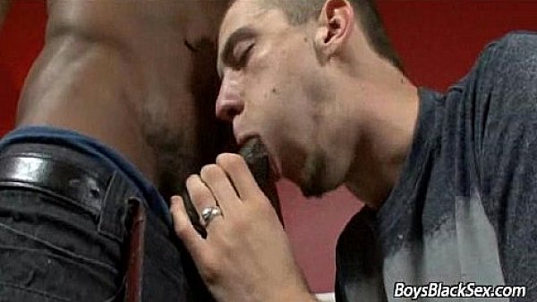 BlacksOnBoys -Gay Interracial Hardcore Fuck Video 14