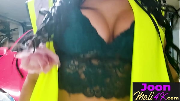 Sexy big ass Asian teen Joon Mali posed and played with her pussy before pussy fucking  