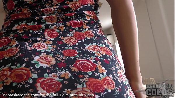 pretty blonde newbie opening up her pussy with speculum and watching her cervix rfo