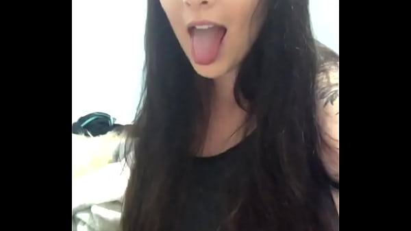 Sarah sticking tongue out and rolling eyes  