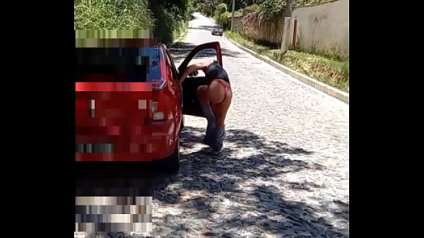 Esposa gostosa na rua