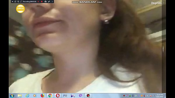 Russian lady show boobs