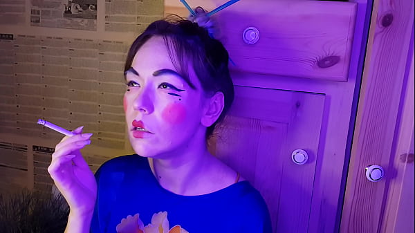 step sister smoking japanese