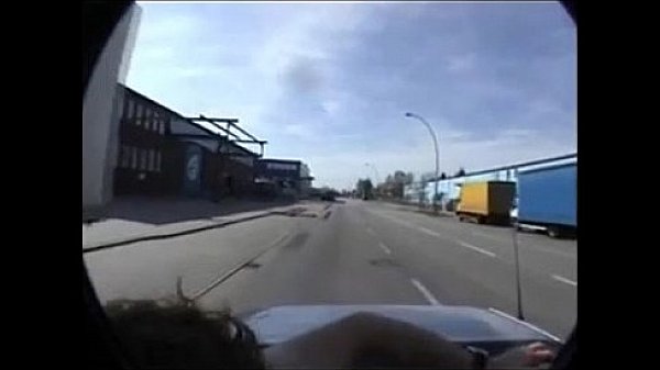 Huge-Boobs Milf in Public