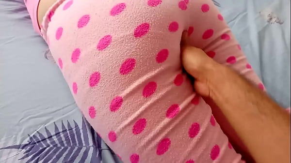 No, don't give me up the ass even though I like it a lot! : I fuck my pretty neighbor and fill her pretty tight pussy with cum when she visits me  