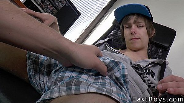 Handjob in the Office