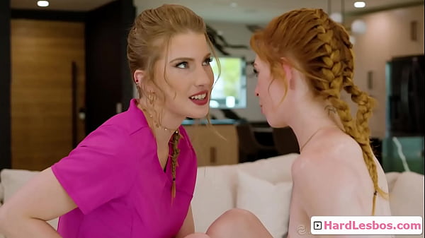 Watch lusty and sensual blonde lesbian hotties seducing one another during sex massage