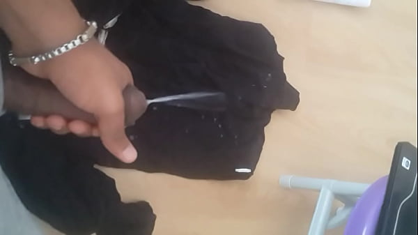 Being horny and seeing my cum is lovely