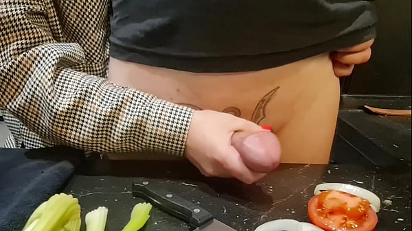 Extreme dick and urethral torment in the kitchen! Cooking cock 2. Episode 1/3. Full.