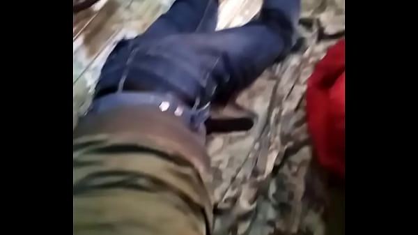 Military Man Catch and Dominate Young Skinhead