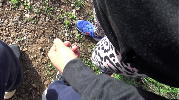 This Turkish Muslim Wife is CRAZY!!!  Horny cuckold wife fucking doggystyle with a stranger outdoor!!! 